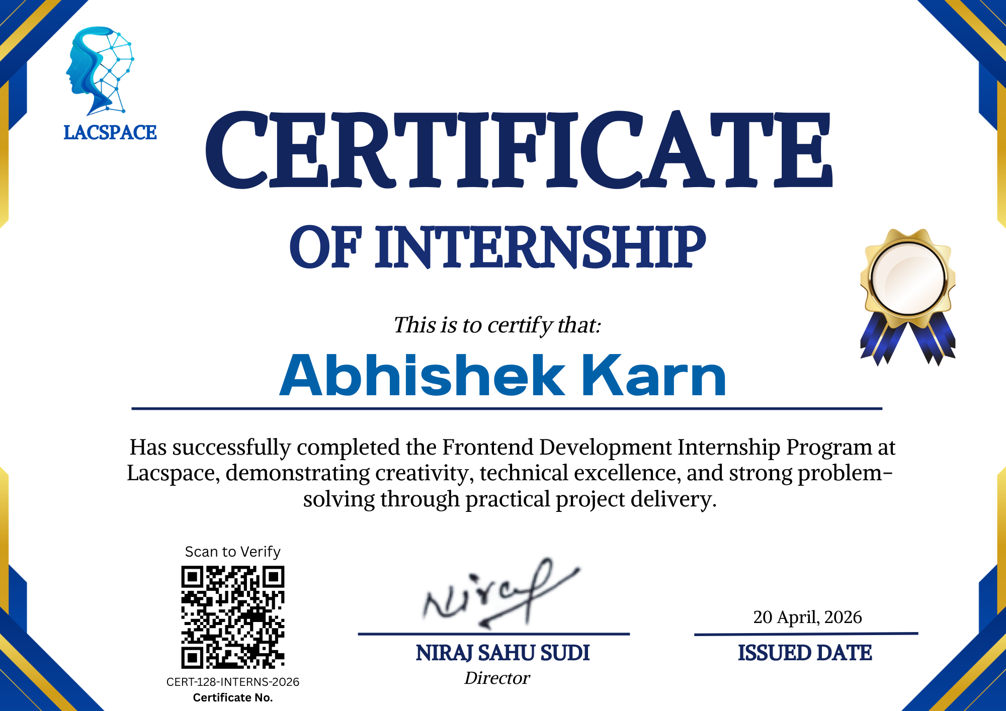 Image of Certificate of Completion