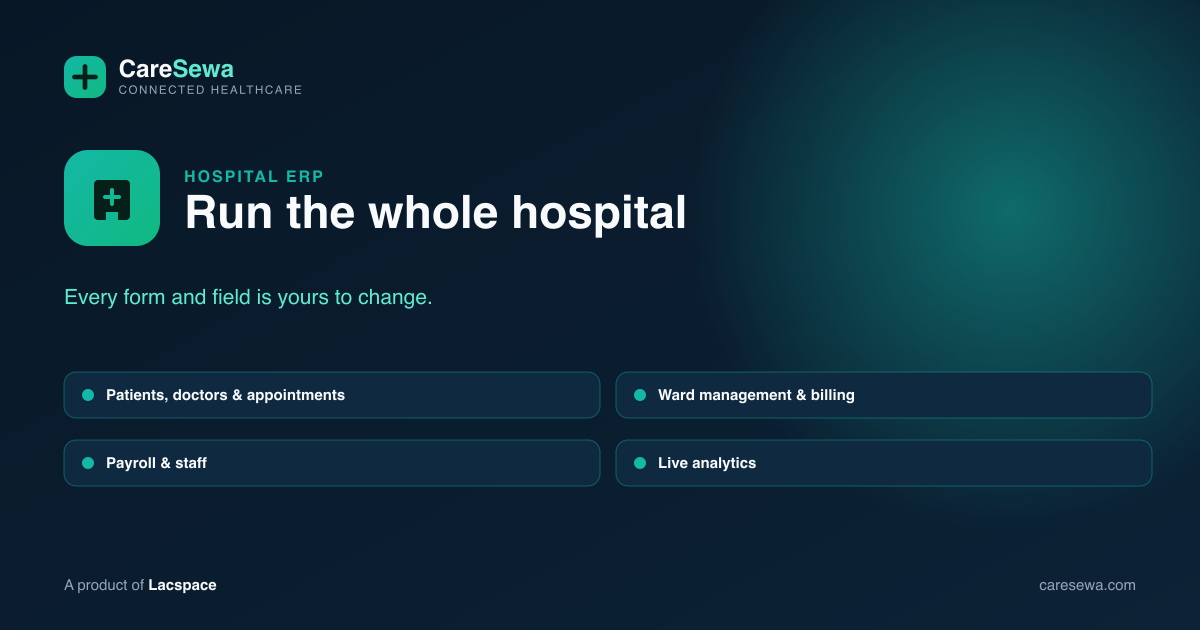 CareSewa Hospital ERP