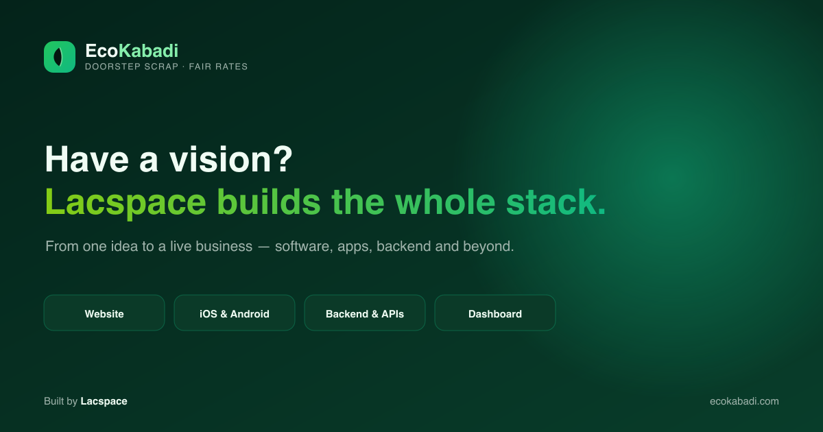 Have a vision? Lacspace builds the whole stack