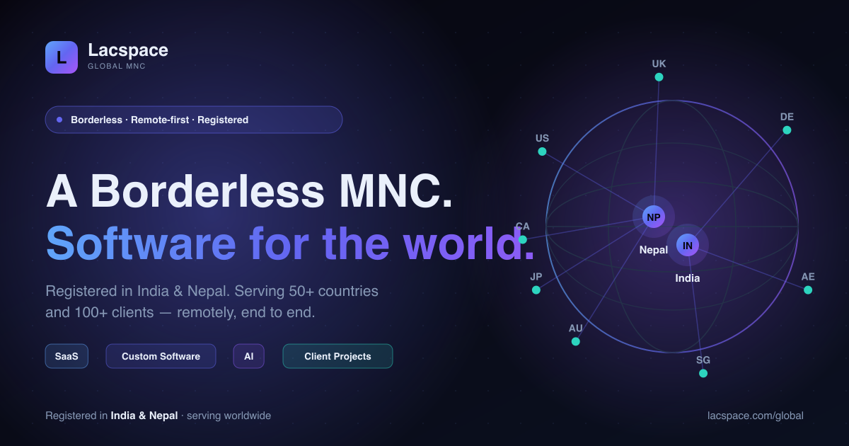 Lacspace Is a Borderless MNC: A Global Software Company You Can Trust — With No Office in Your Country
