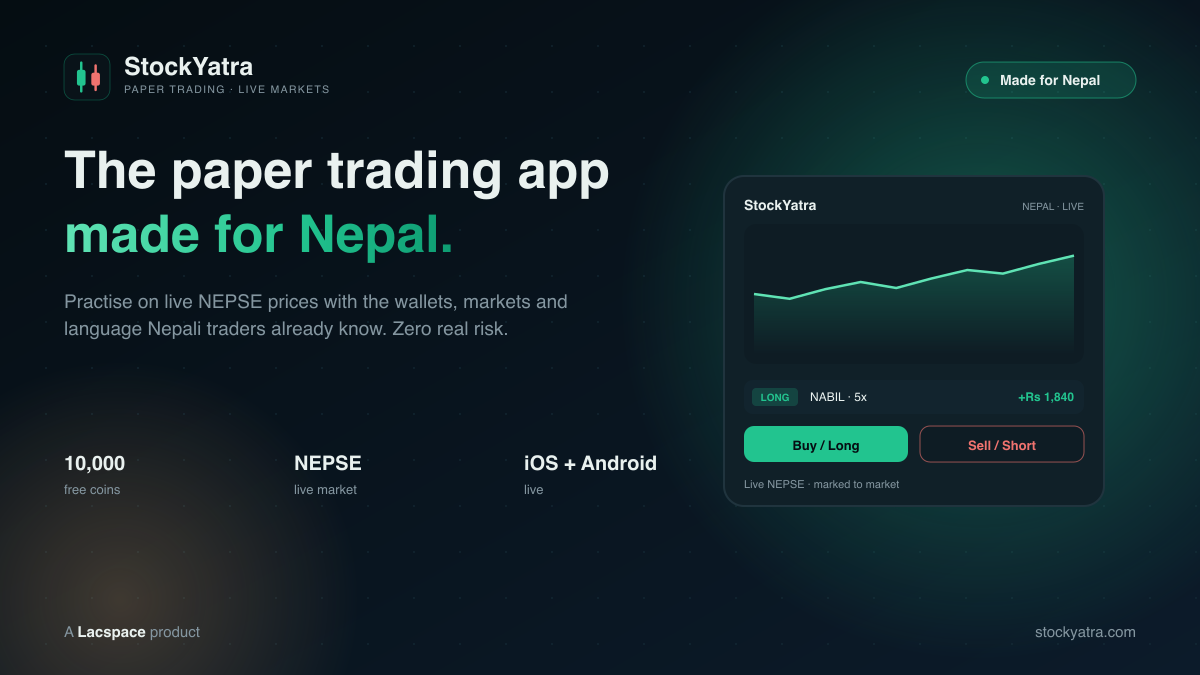 StockYatra — the paper trading app made for Nepal
