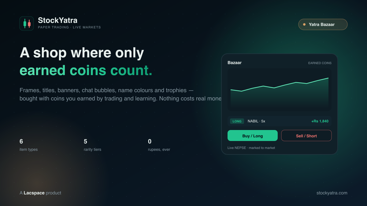 Inside the Yatra Bazaar: StockYatra’s In-App Shop Where Only Earned Coins Count