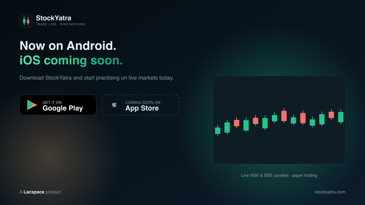 StockYatra now on Android, iOS coming soon — download on Google Play